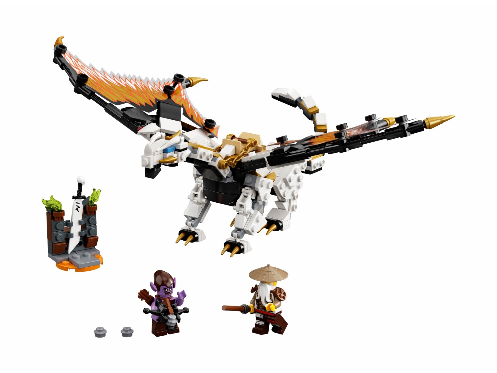 LEGO 71718 Bojowy smok Wu