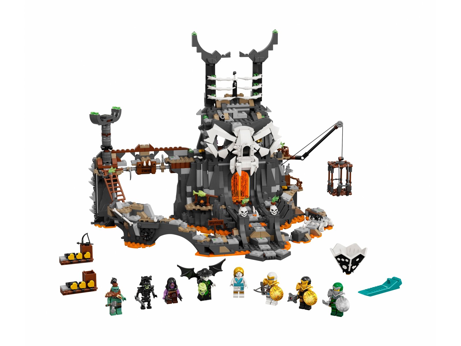 LEGO 71722 Lochy Szkieletowego Czarownika