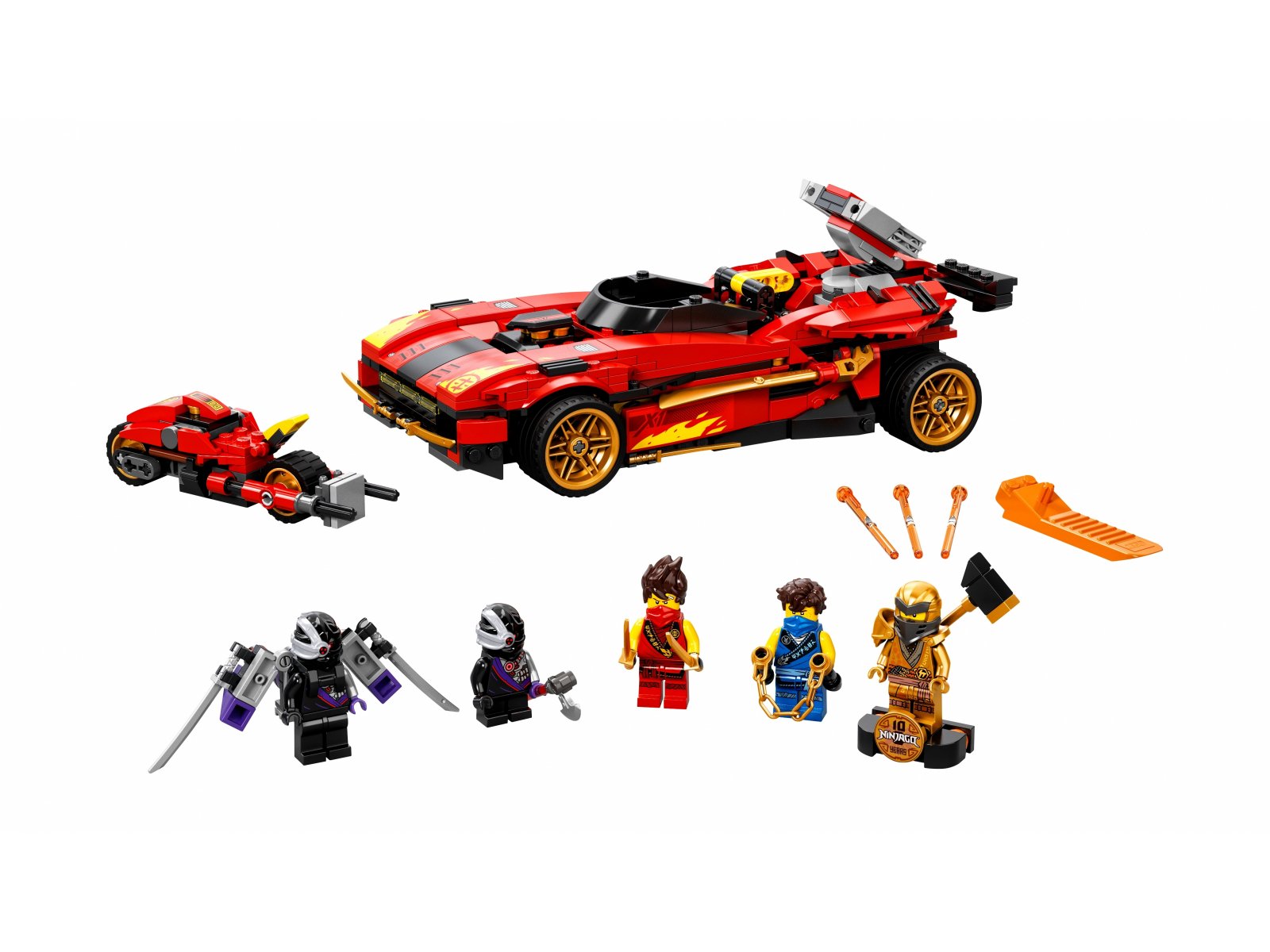 LEGO 71737 Ninjaścigacz X-1