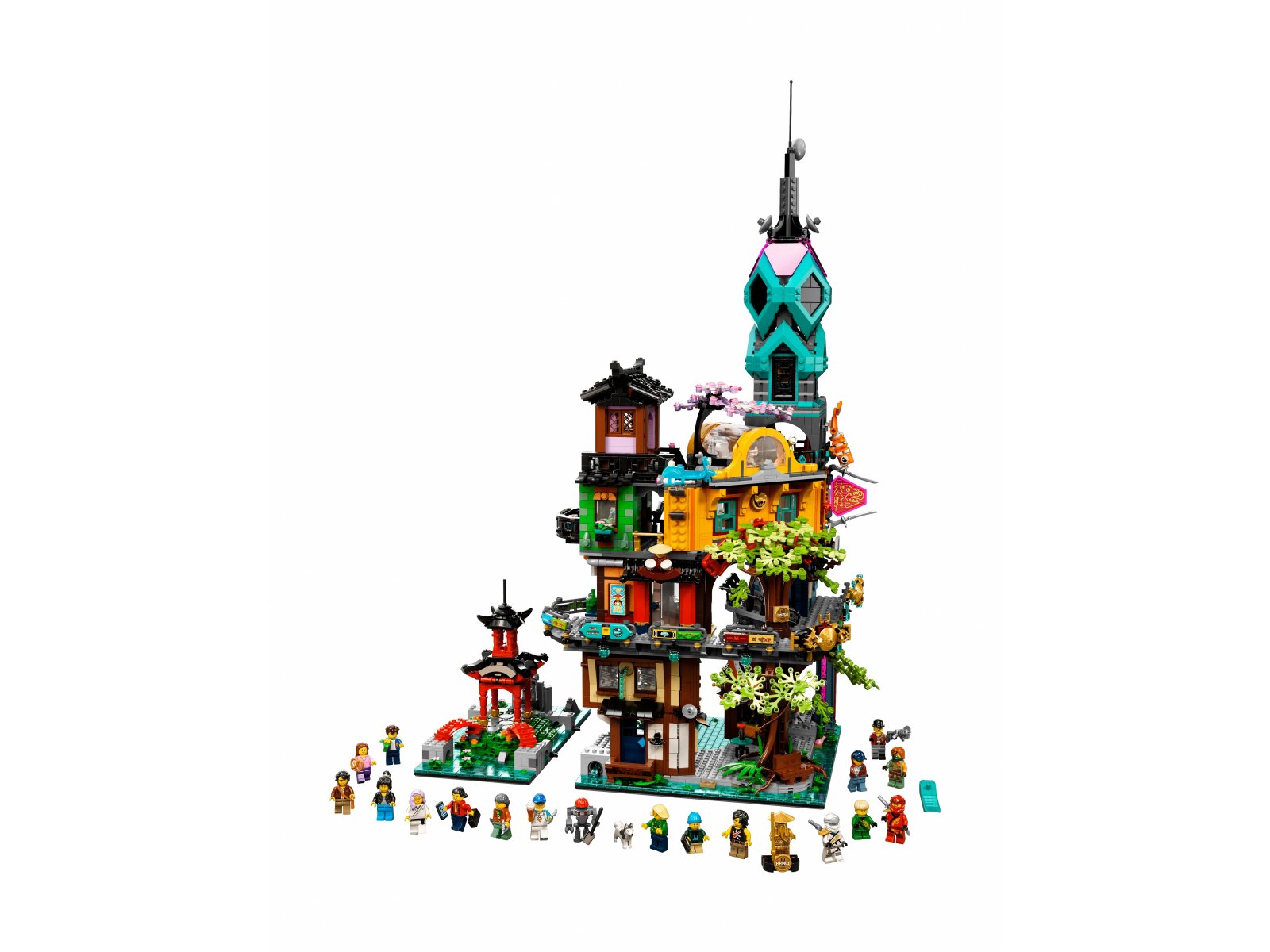 LEGO 71741 Ogrody miasta NINJAGO
