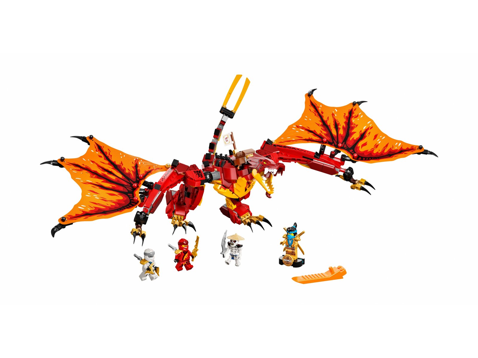 LEGO 71753 Atak smoka ognia