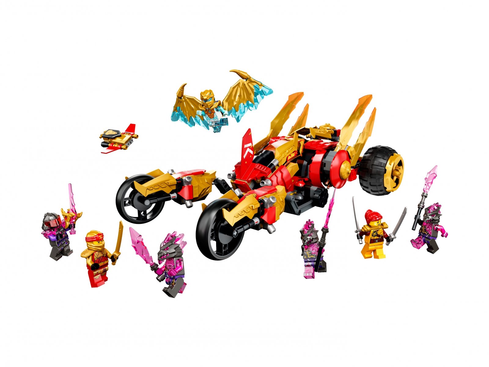 LEGO 71773 Złoty smoczy ścigacz Kaia