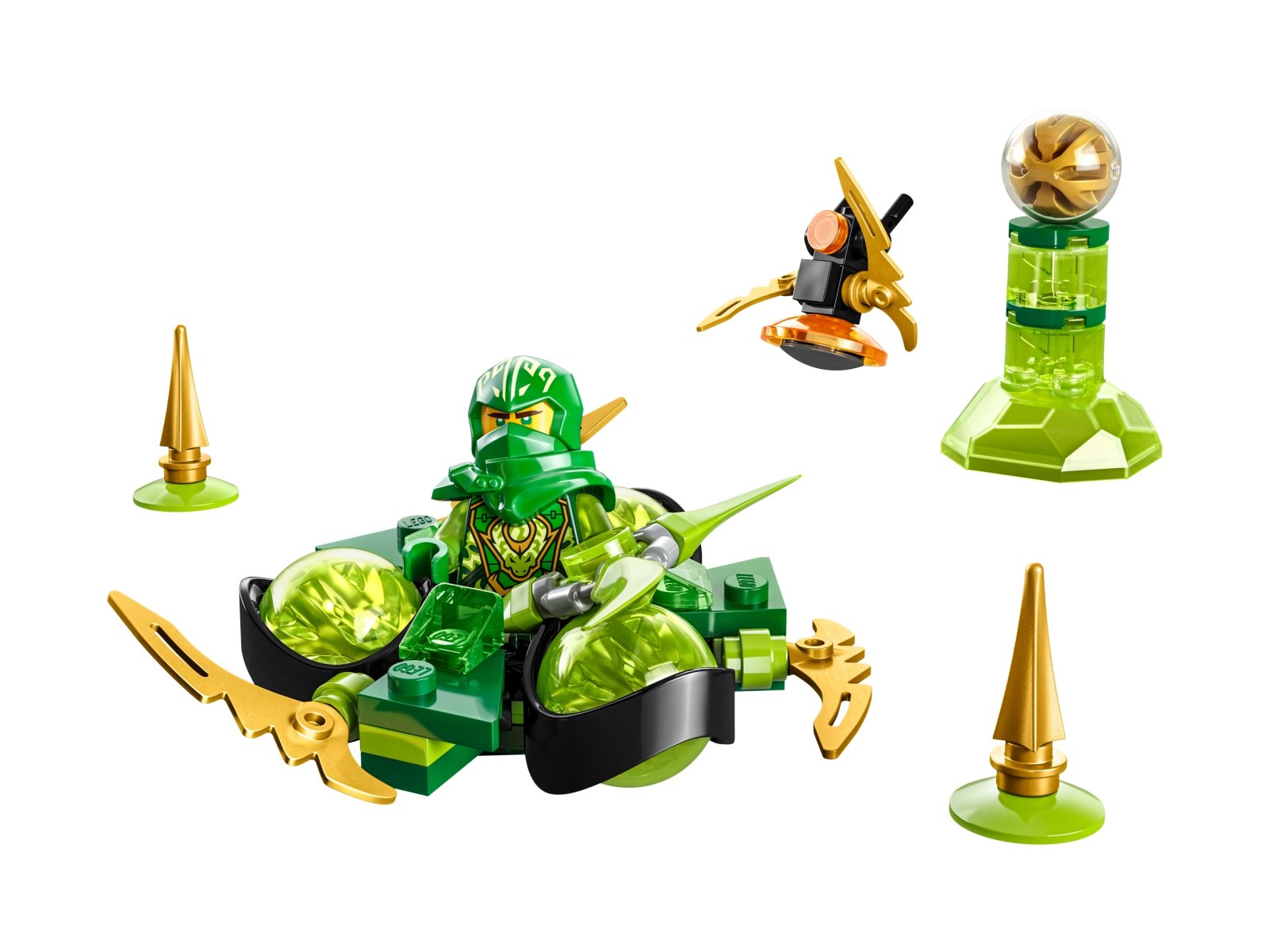 LEGO 71779 Smocza moc Lloyda - obrót spinjitzu