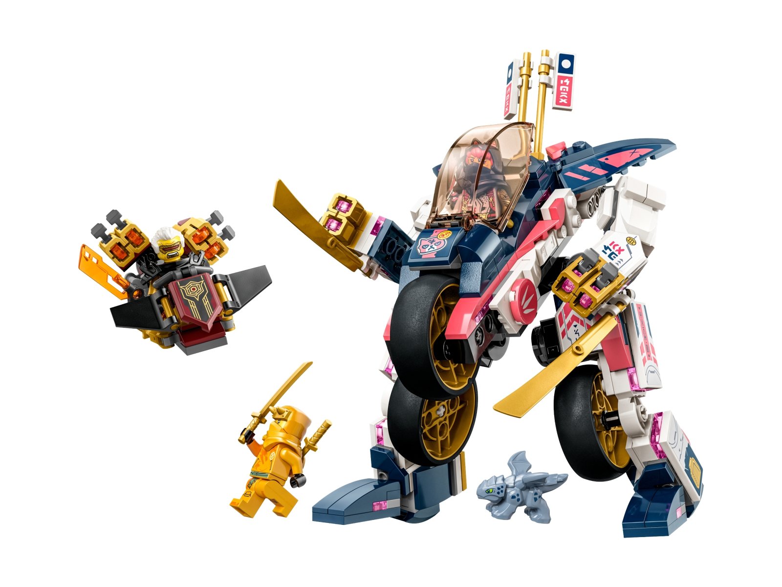 LEGO 71792 Mech Sory zmieniający się w motocykl wyścigowy