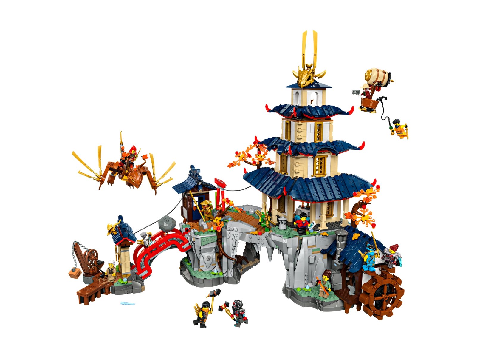 LEGO 71814 Ninjago Turniejowe miasto ze świątynią