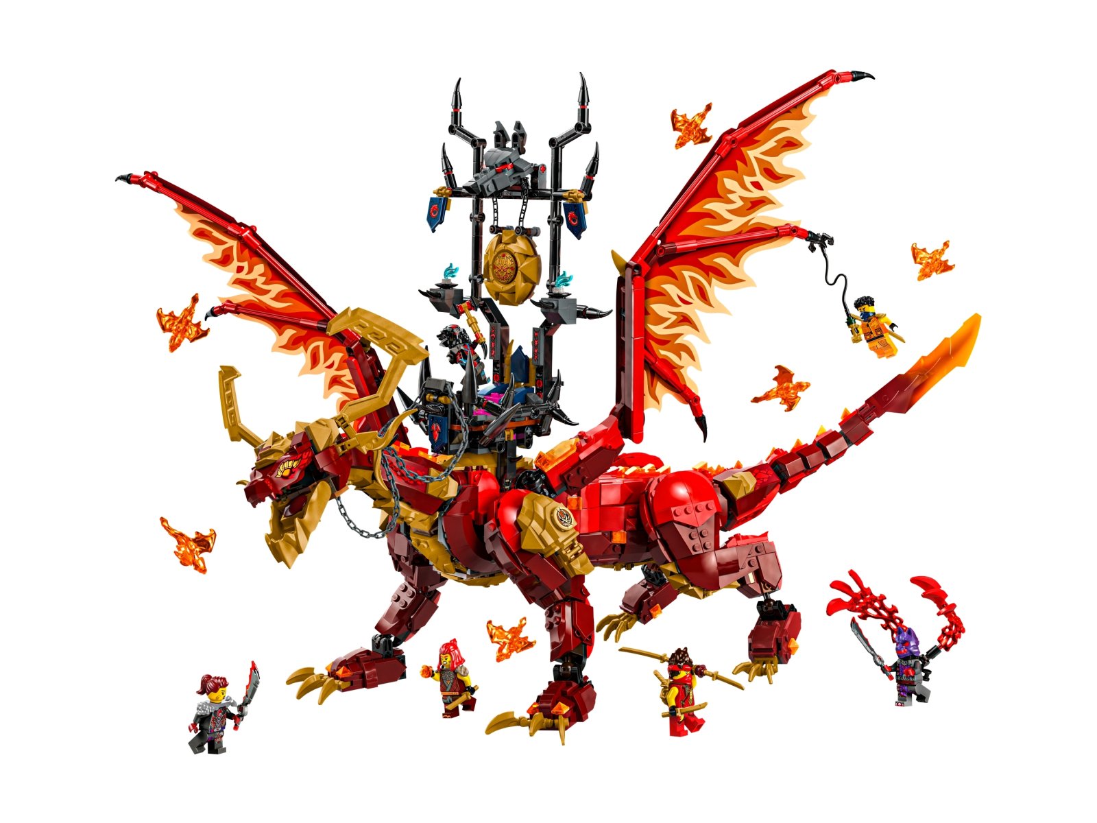 LEGO 71822 Ninjago Smoczyca źródła ruchu