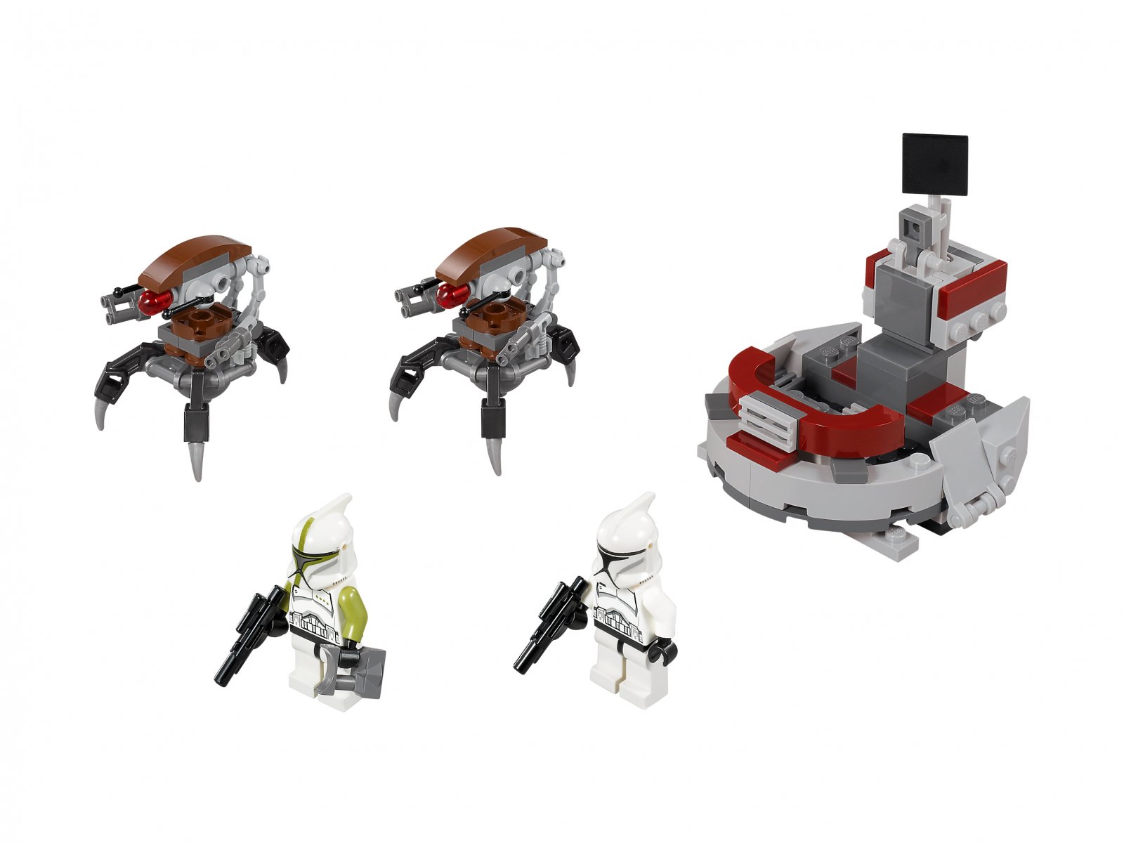LEGO 75000 Clone Trooper vs. Droidekas