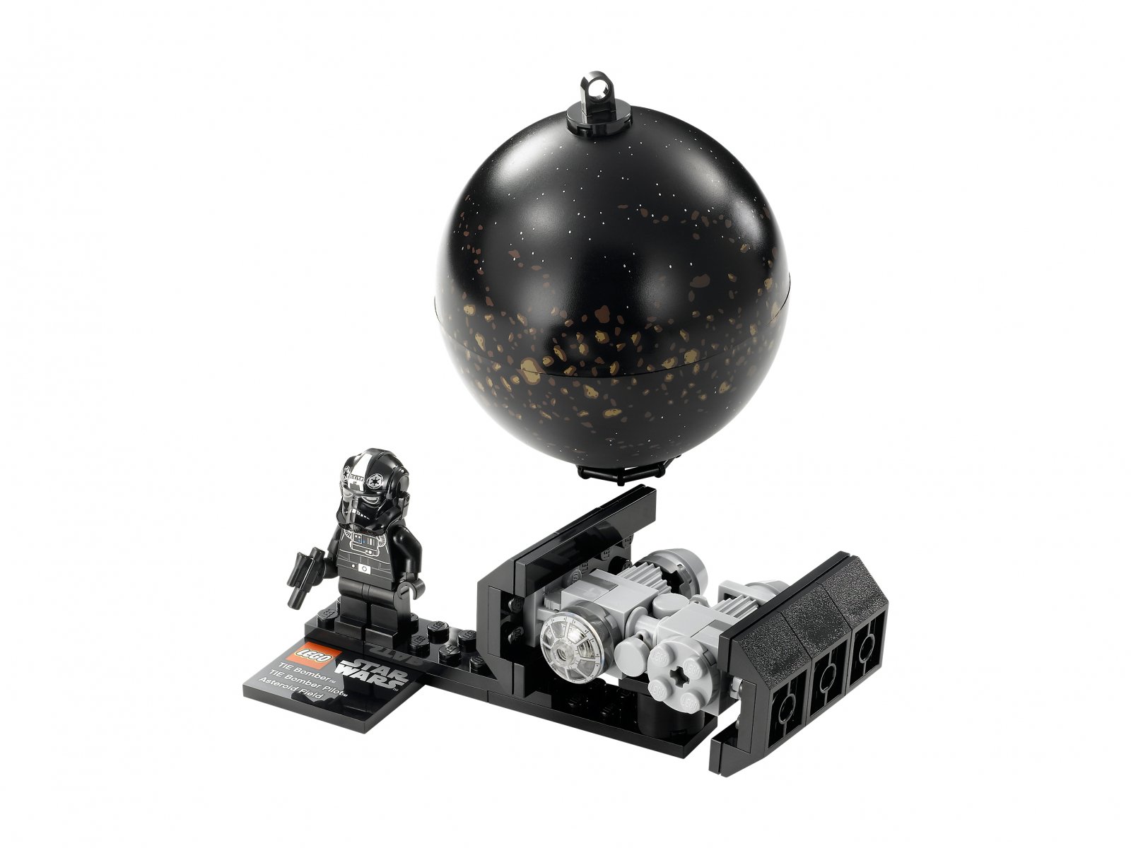 LEGO 75008 TIE Bomber i pole asteroid