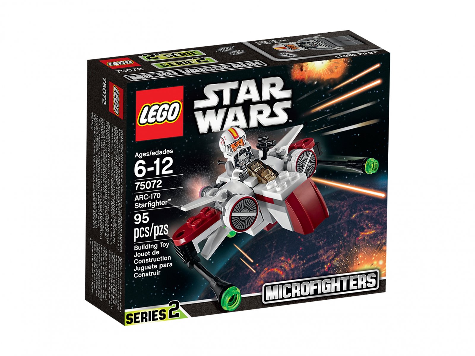 LEGO 75072 ARC-170 Starfighter