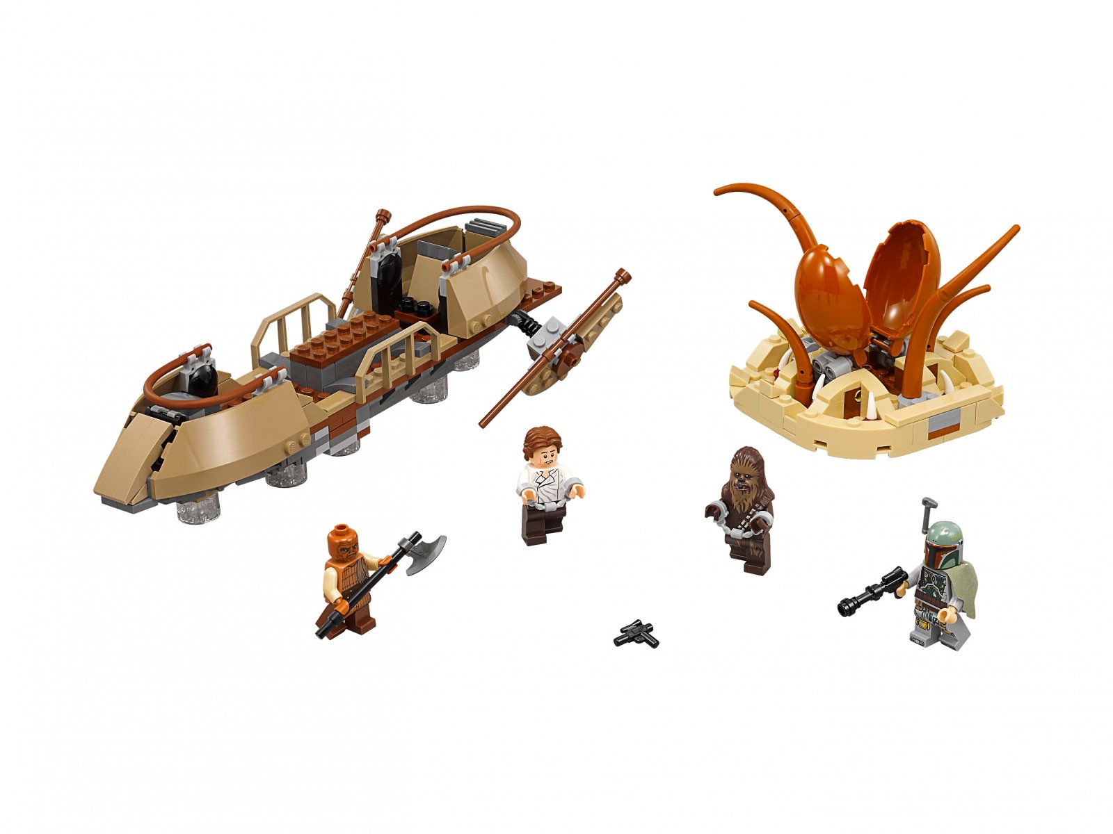 LEGO 75174 Ucieczka na pustynnej barce