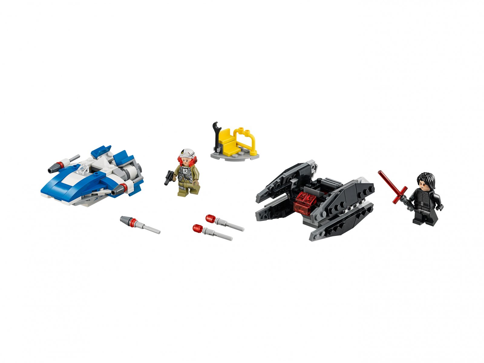 LEGO 75196 A-Wing kontra TIE Silencer