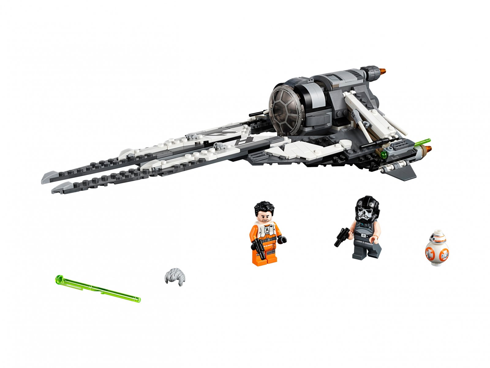LEGO 75242 TIE Interceptor Czarny As