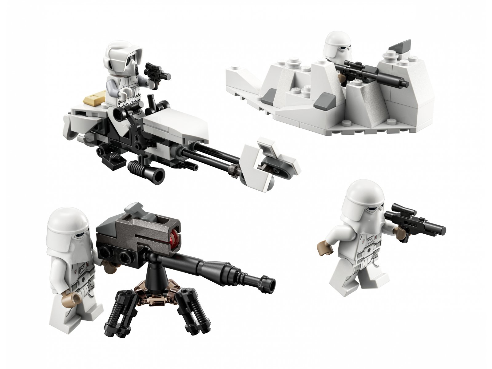 LEGO 75320 Zestaw bitewny ze szturmowcem śnieżnym