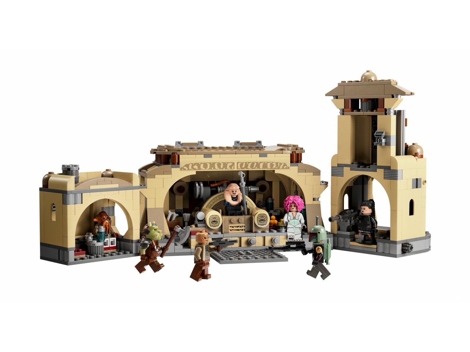LEGO 75326 Sala tronowa Boby Fetta