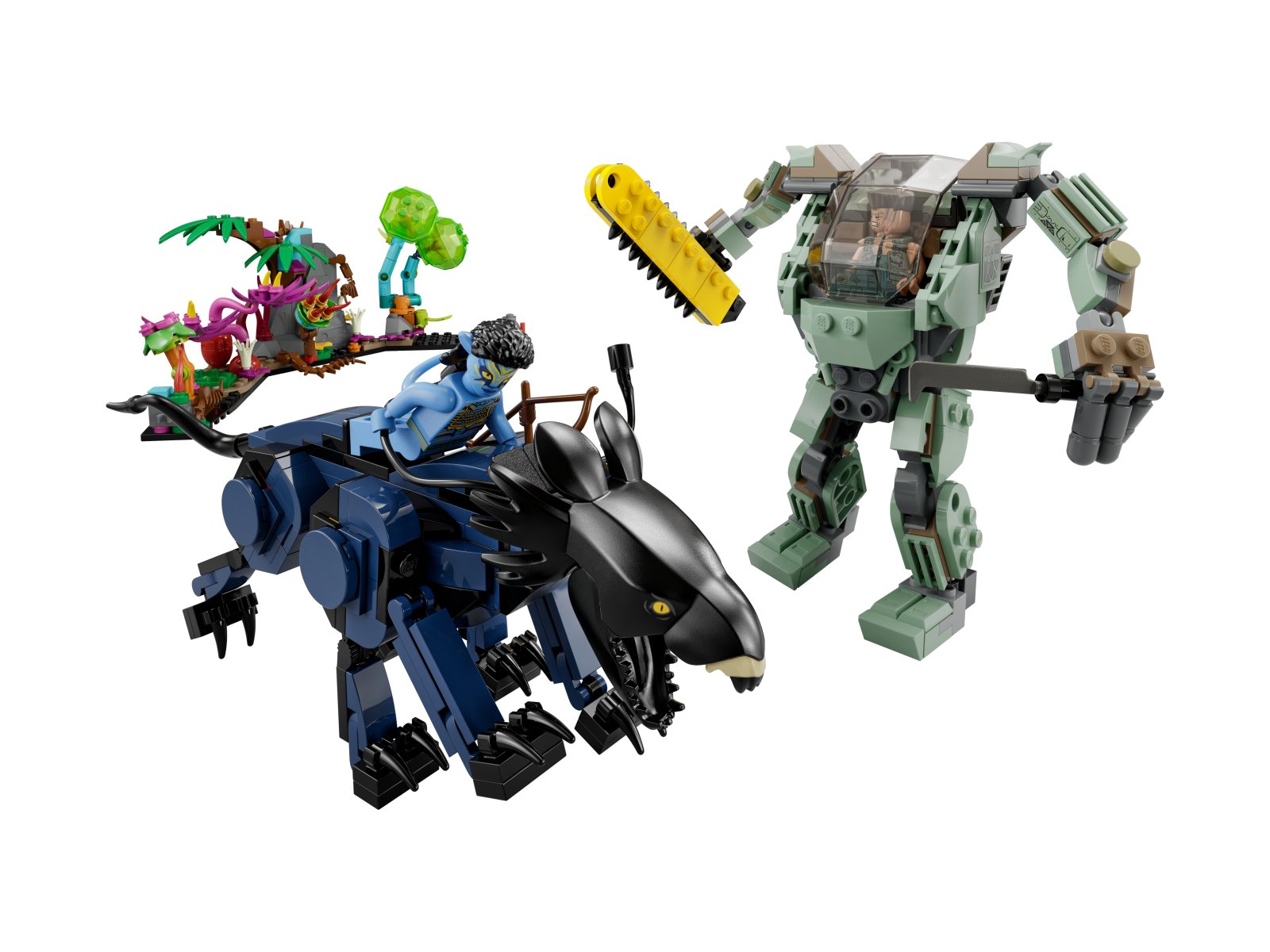 LEGO 75571 Neytiri i Thanator kontra Quaritch w kombinezonie PZM