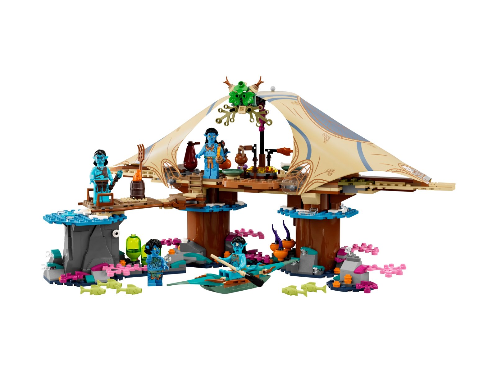 LEGO 75578 Dom na rafie klanu Metkayina