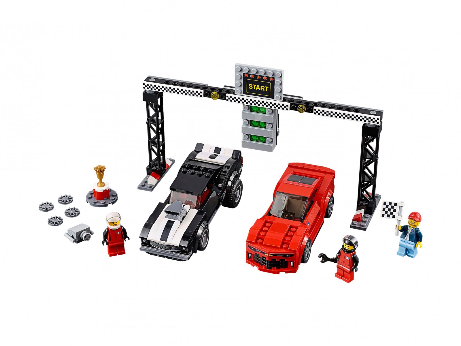 LEGO 75874 Chevrolet Camaro Drag Race
