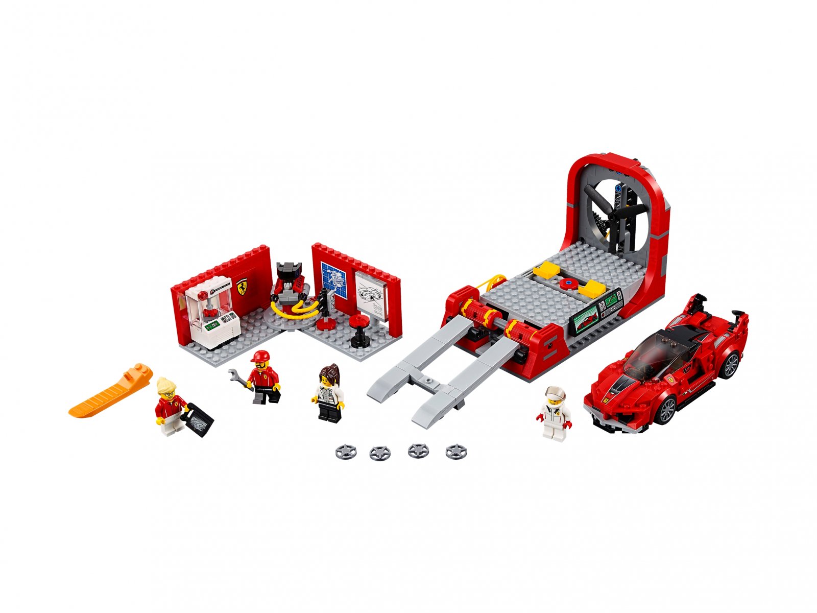 LEGO 75882 Ferrari FXX K i centrum techniczne