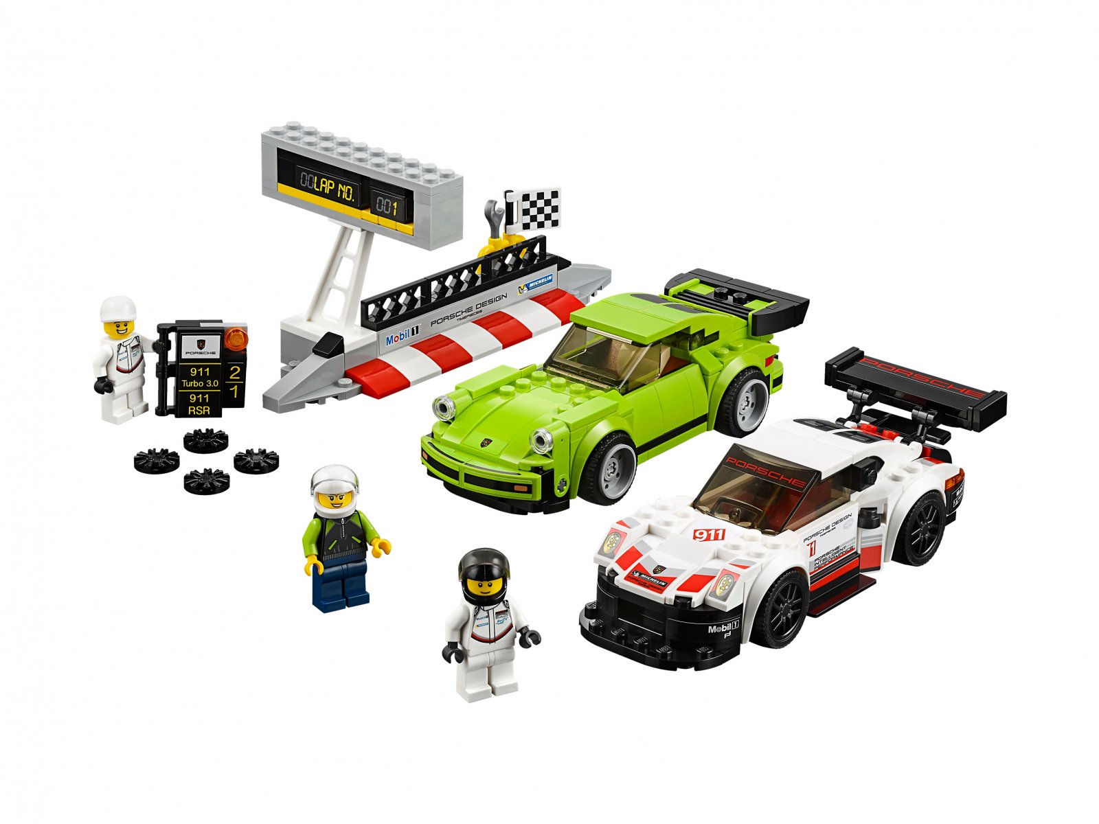 LEGO 75888 Porsche 911 RSR and 911 Turbo 3.0