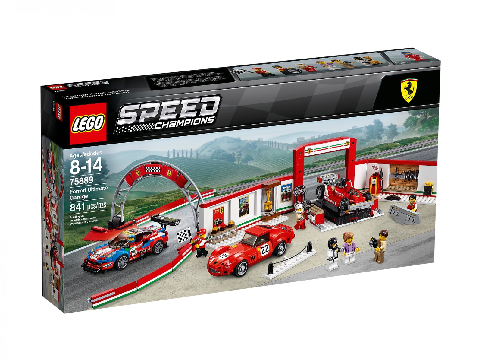 LEGO 75889 Rewelacyjny warsztat Ferrari