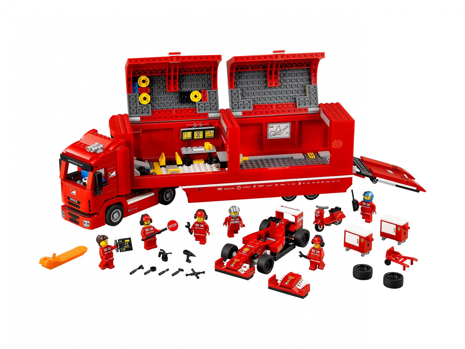 LEGO 75913 Ciężarówka F14 T & Scuderia Ferrari