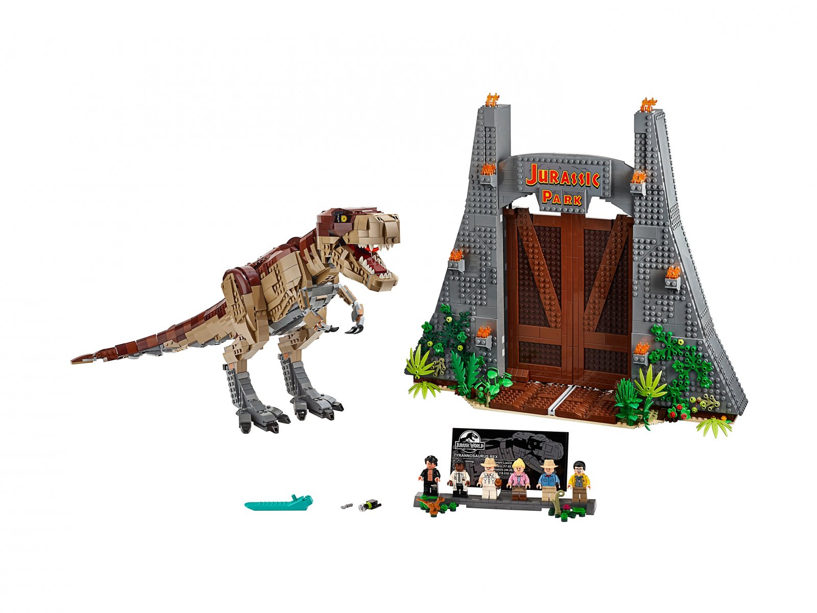 LEGO 75936 Park Jurajski: atak tyranozaura