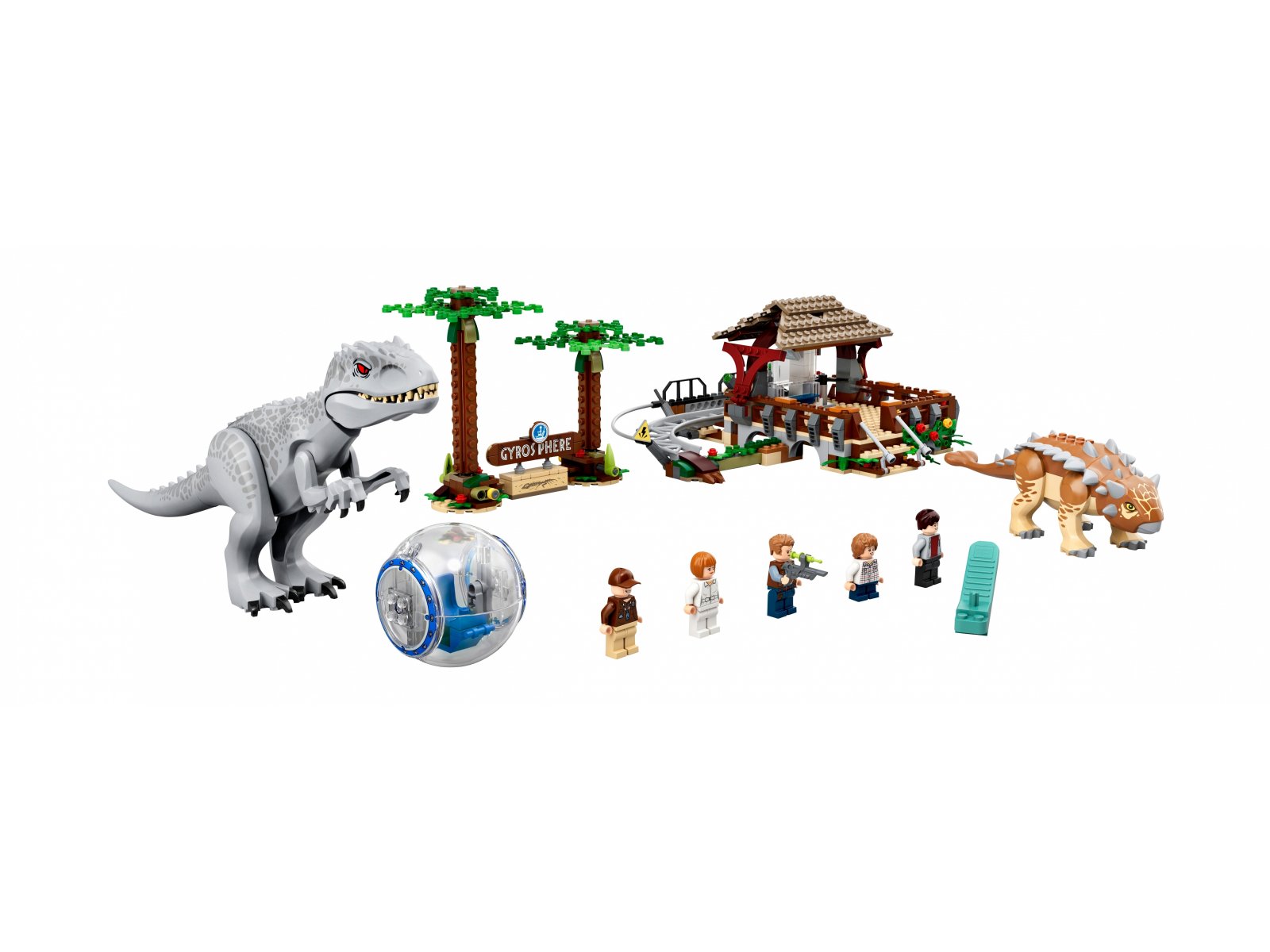 LEGO 75941 Indominus Rex kontra ankylozaur