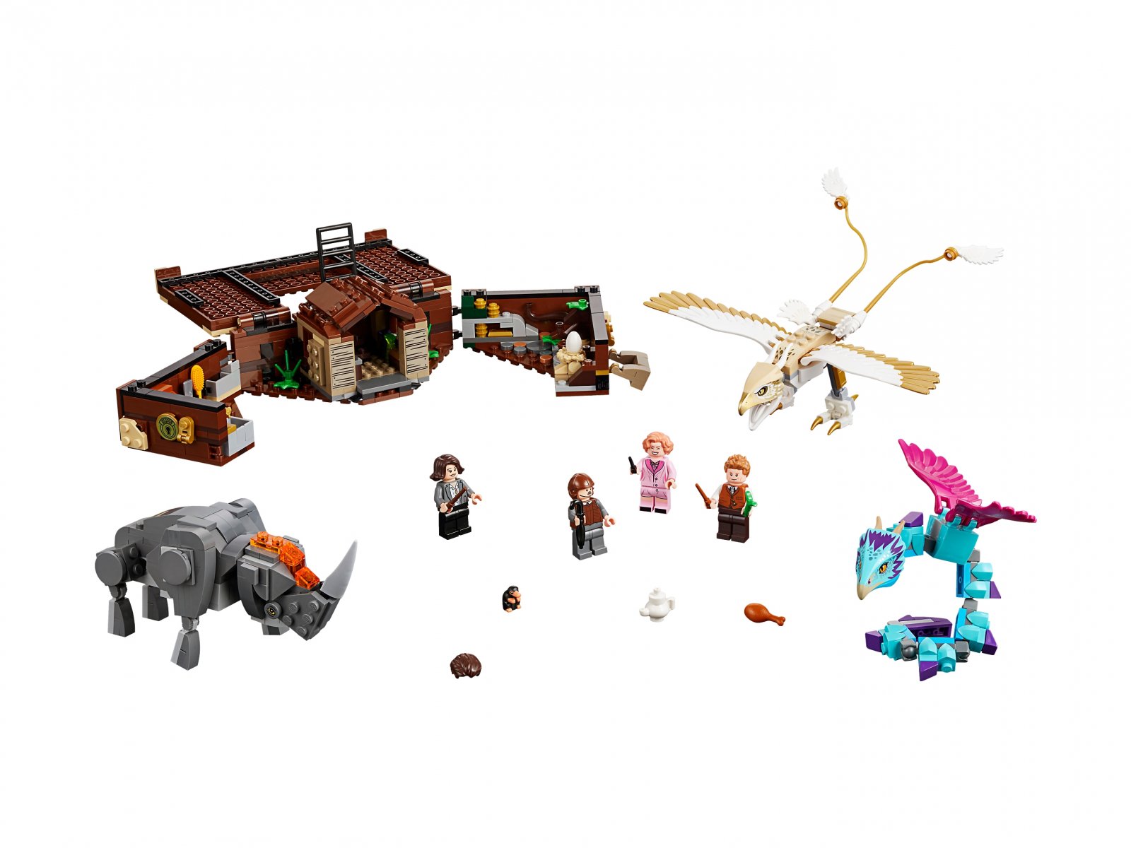 LEGO 75952 Walizka Newta z magicznymi stworzeniami