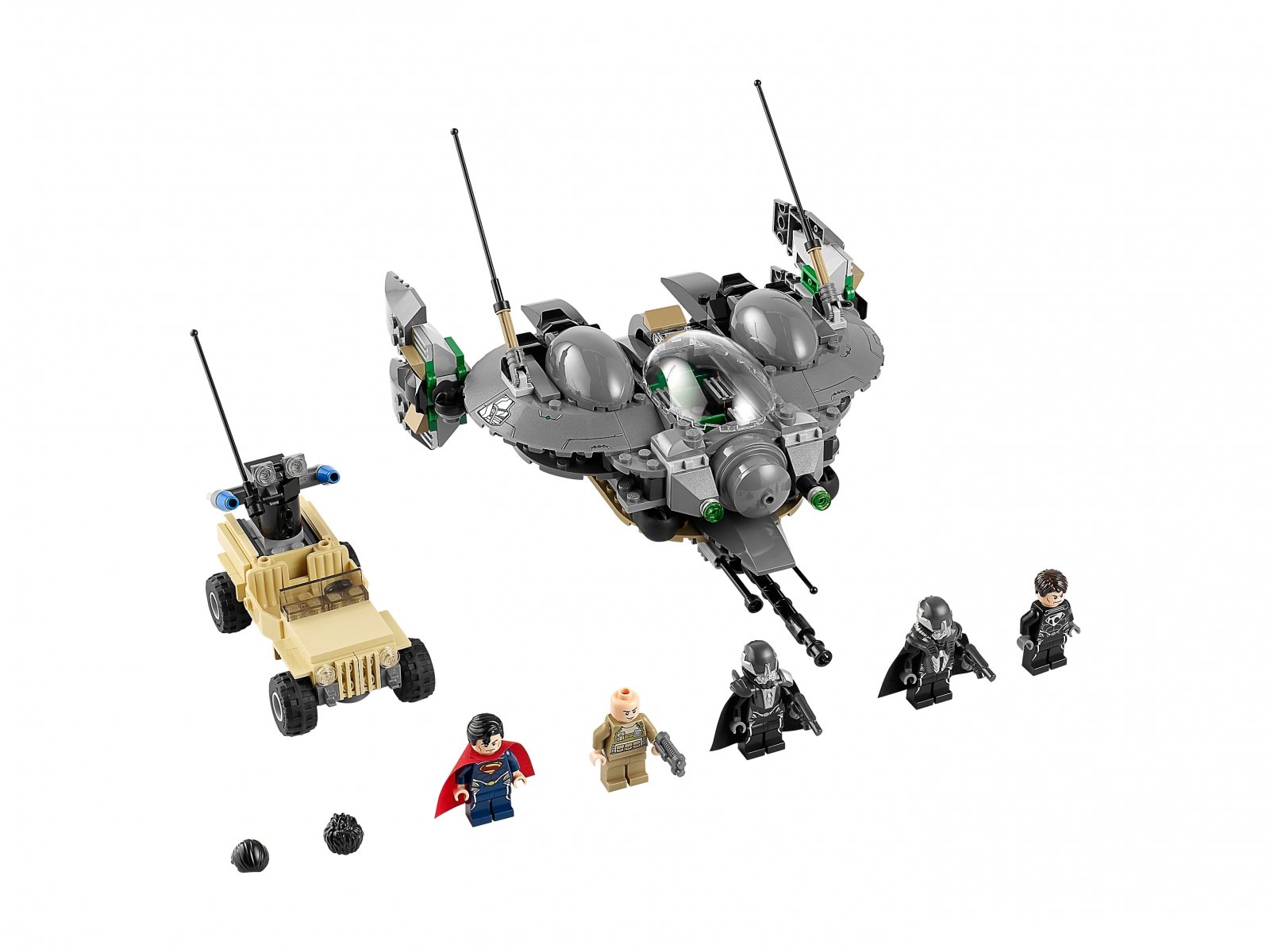 LEGO 76003 Superman, Bitwa o Smallville