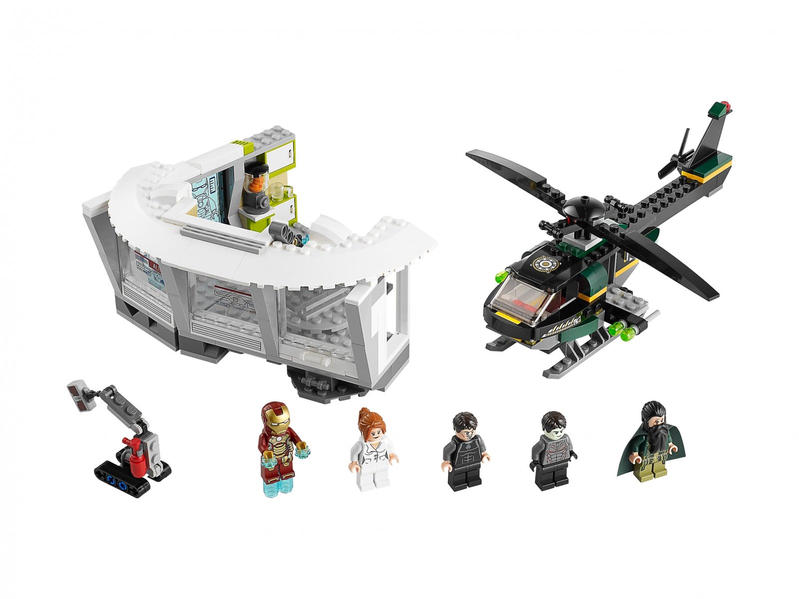 LEGO 76007 Iron Man, Atak na posiadłość w Malibu