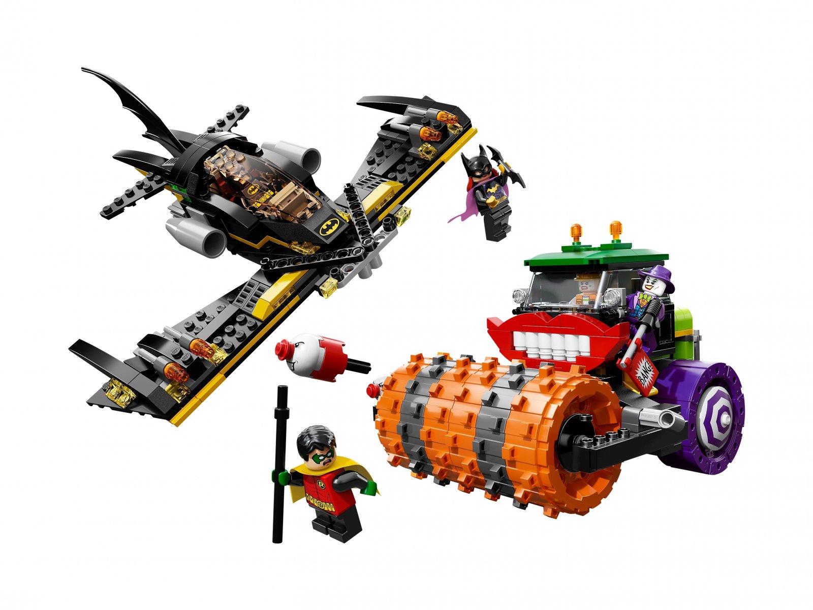 LEGO 76013 Batman: Parowy walec Jokera