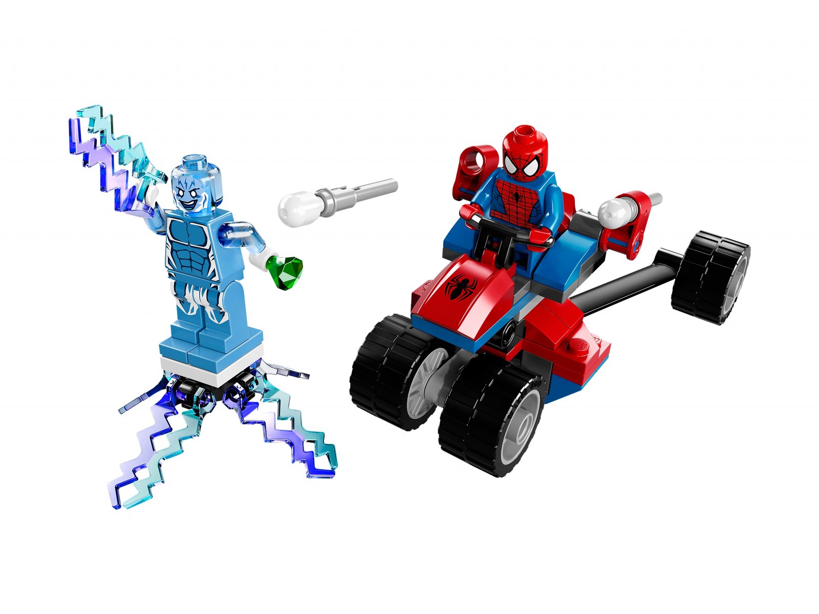 LEGO 76014 Trójkołowiec Pająka Kontra Electro