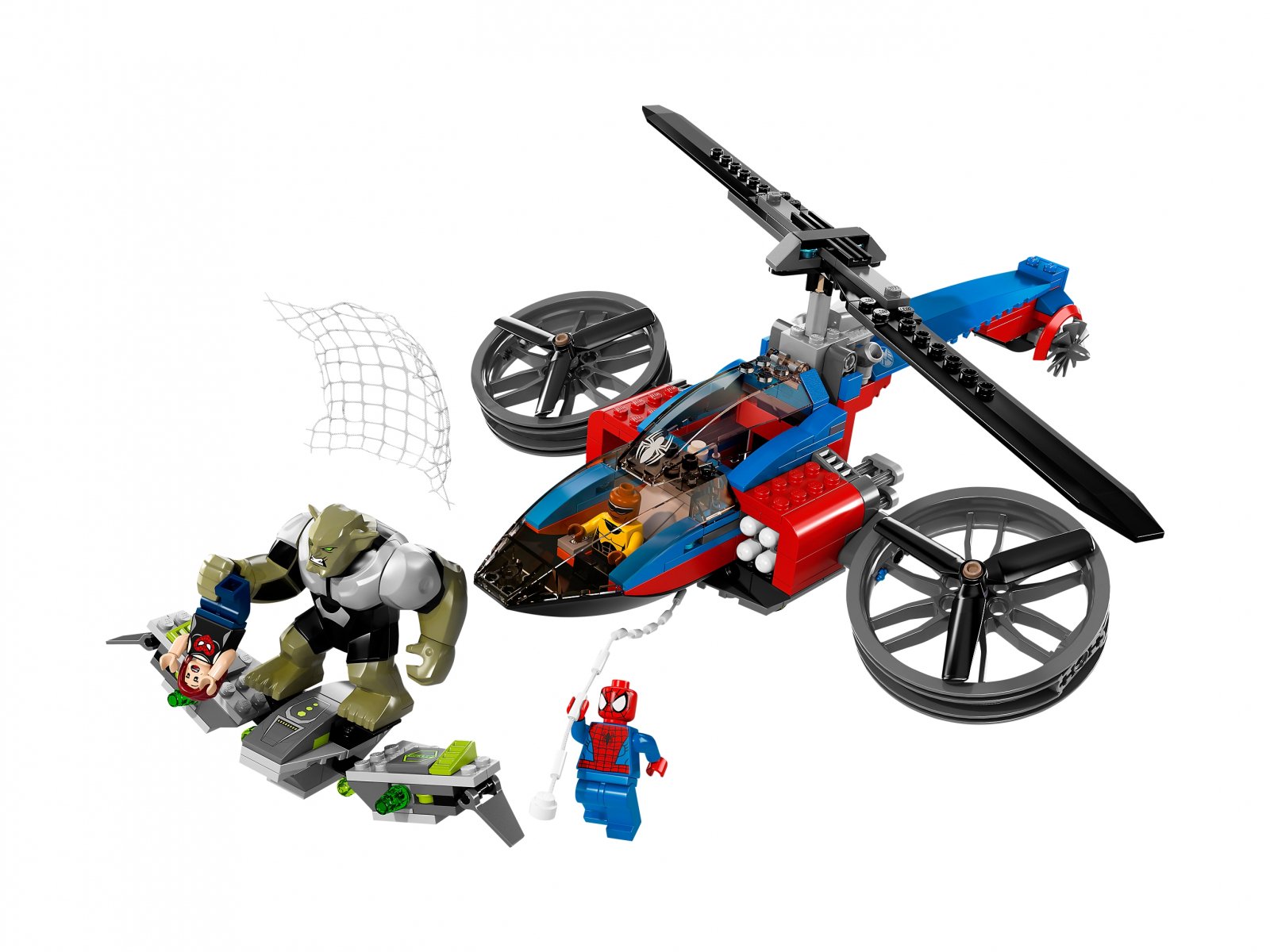 LEGO 76016 Spiderman - Ratunek Spider Helikopterem