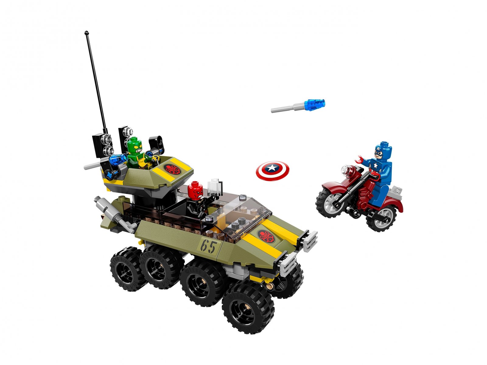 LEGO 76017 Avengers - Kapitan Ameryka Kontra Hydra