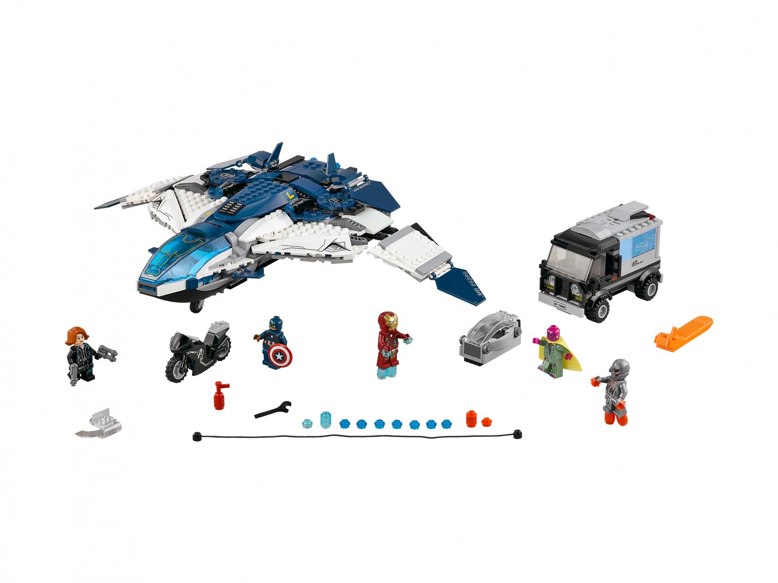 LEGO 76032 Pościg Avengersów w Quinjecie