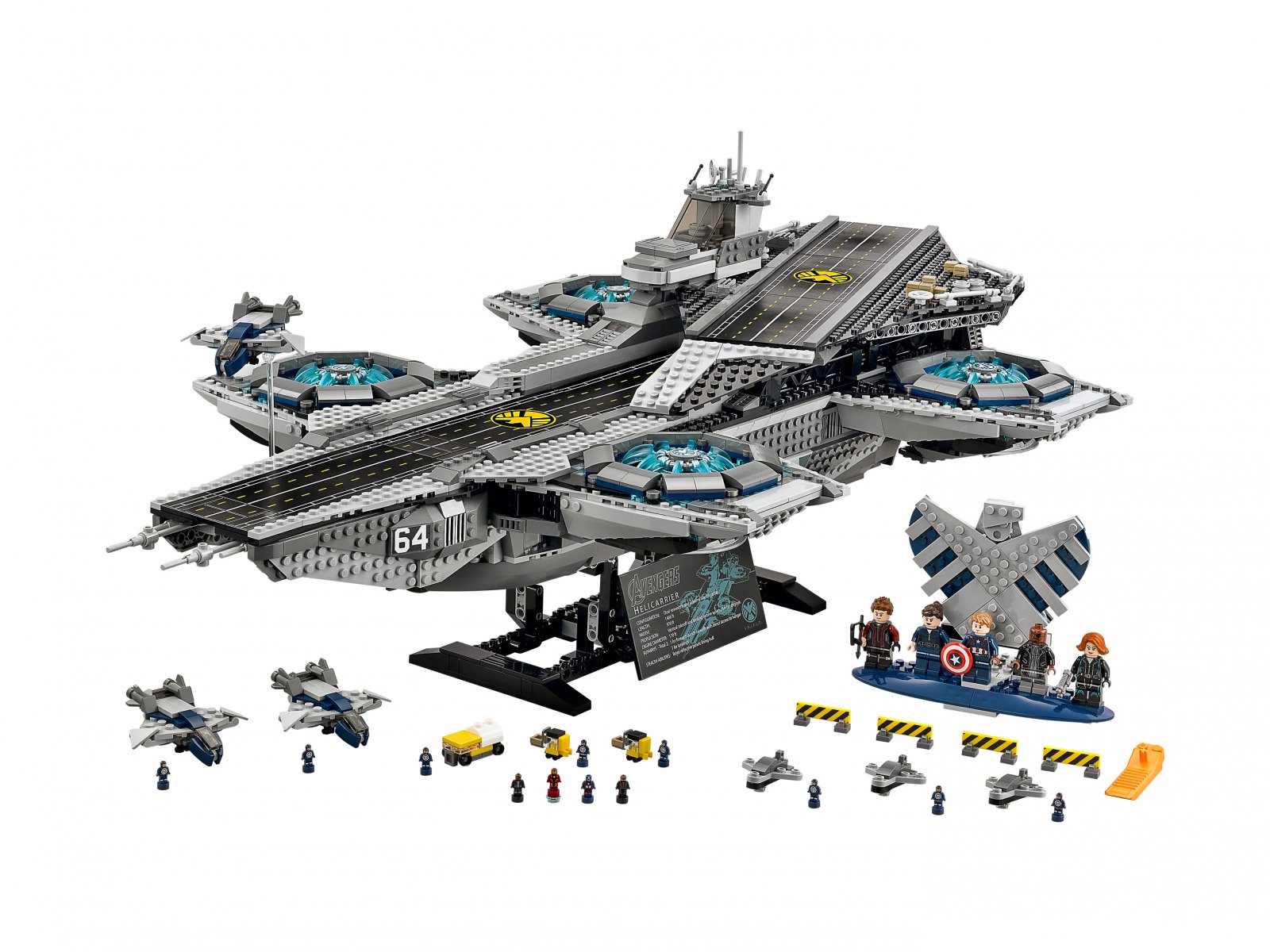 LEGO 76042 Lotniskowiec SHIELD Helicarrier