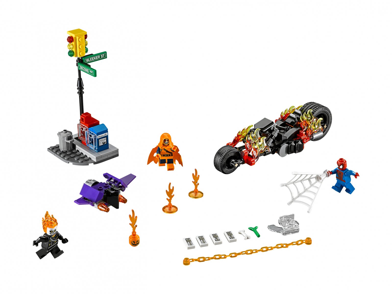 LEGO 76058 Spiderman: Atak Upiornych Jeźdźców