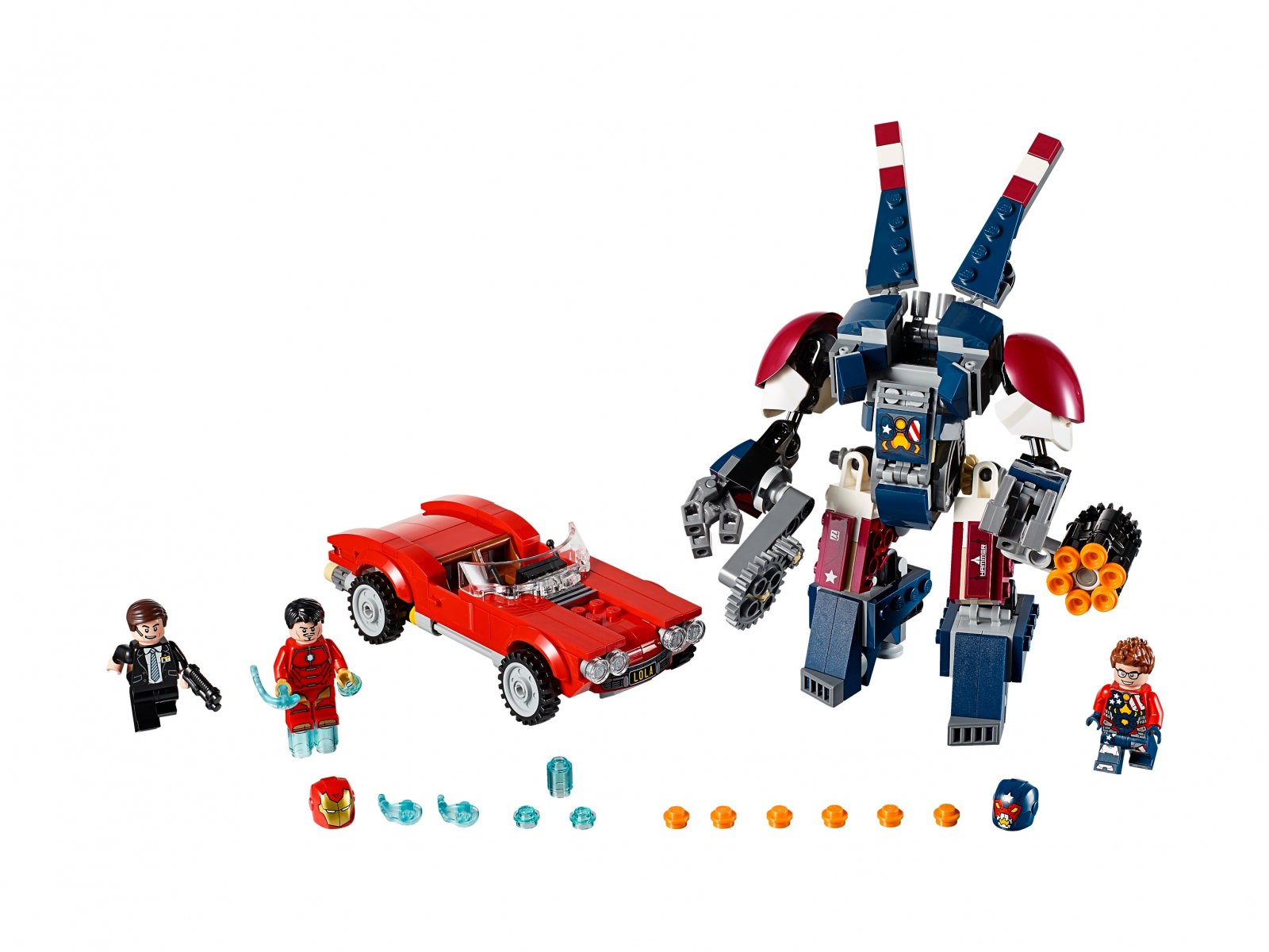 LEGO 76077 Iron Man: Detroit Steel atakuje