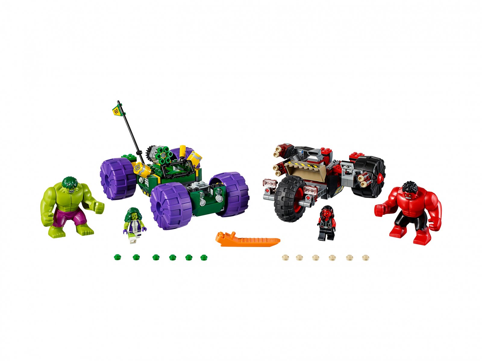LEGO 76078 Hulk kontra Czerwony Hulk