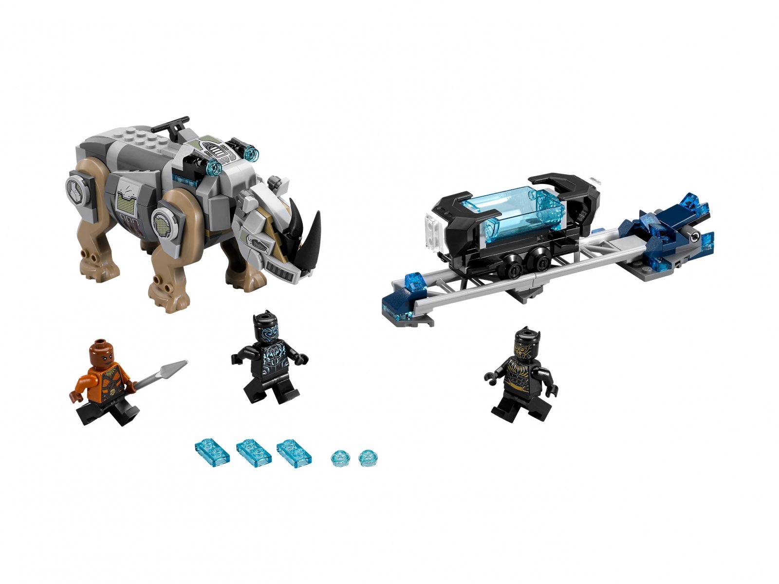 LEGO 76099 Pojedynek z nosorożcem w pobliżu kopalni