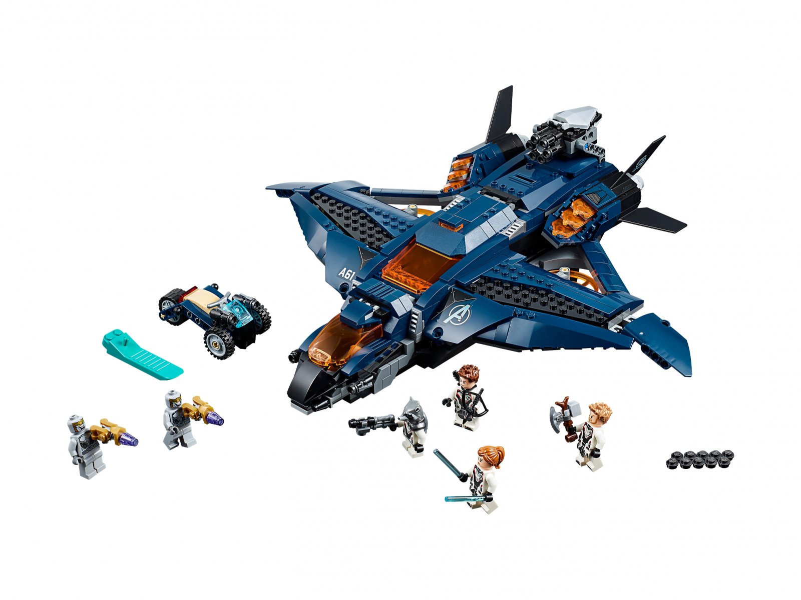 LEGO 76126 Wspaniały Quinjet Avengersów
