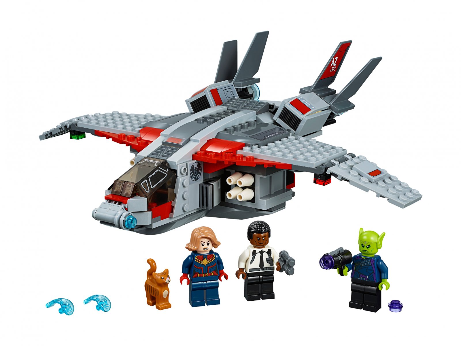 LEGO 76127 Kapitan Marvel i atak Skrullów