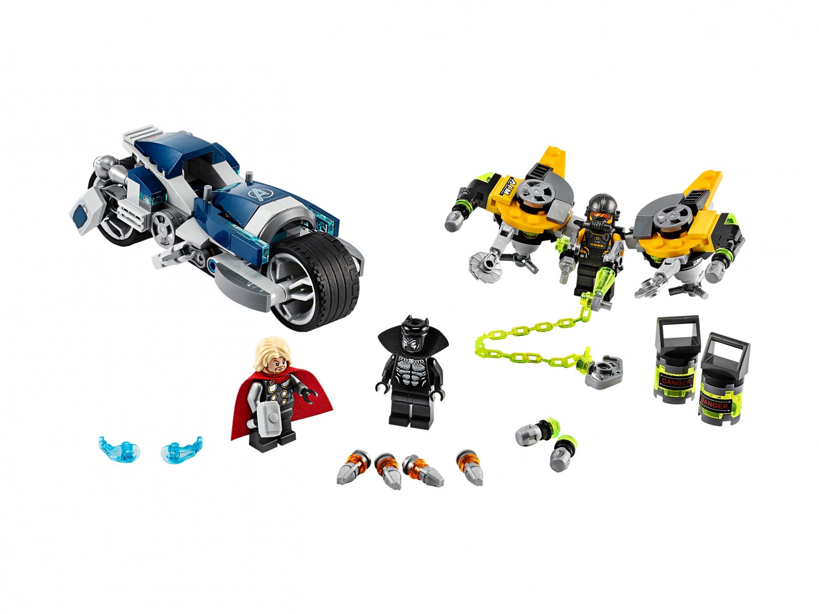 LEGO 76142 Avengers Walka na motocyklu