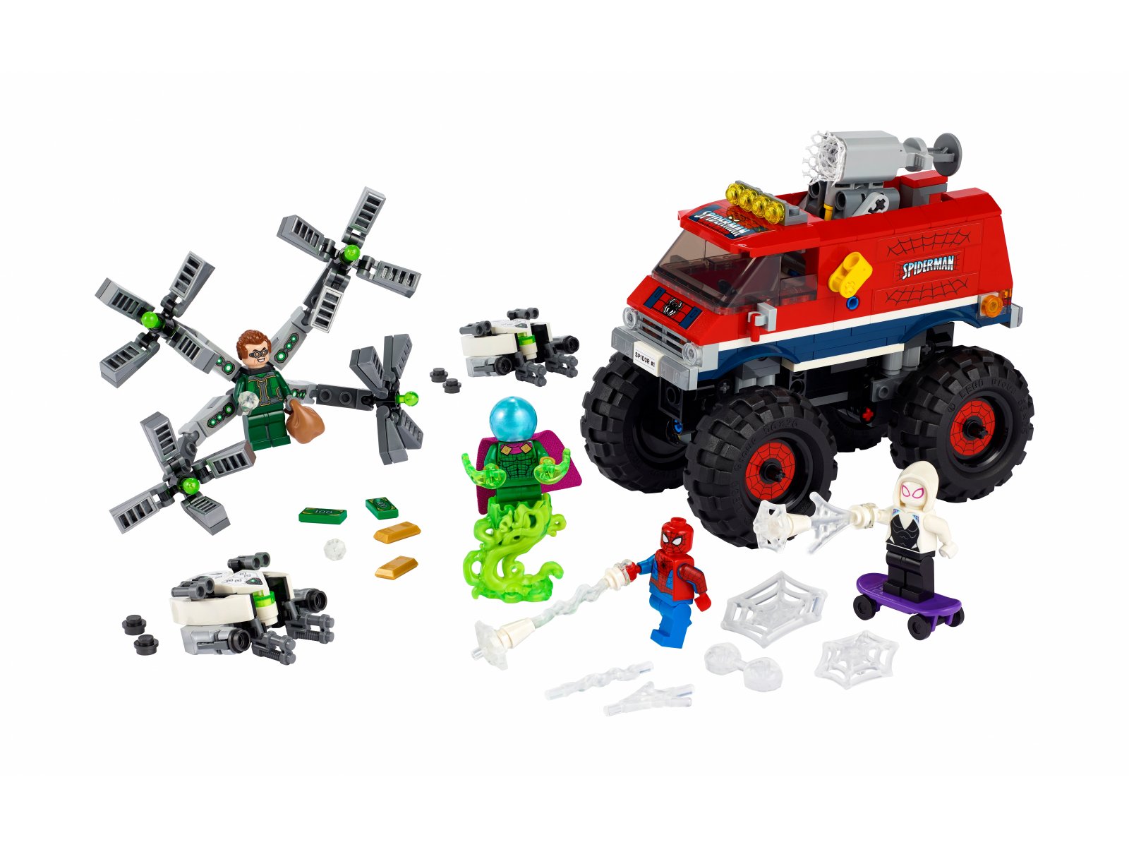 LEGO 76174 Monster truck Spider-Mana kontra Mysterio