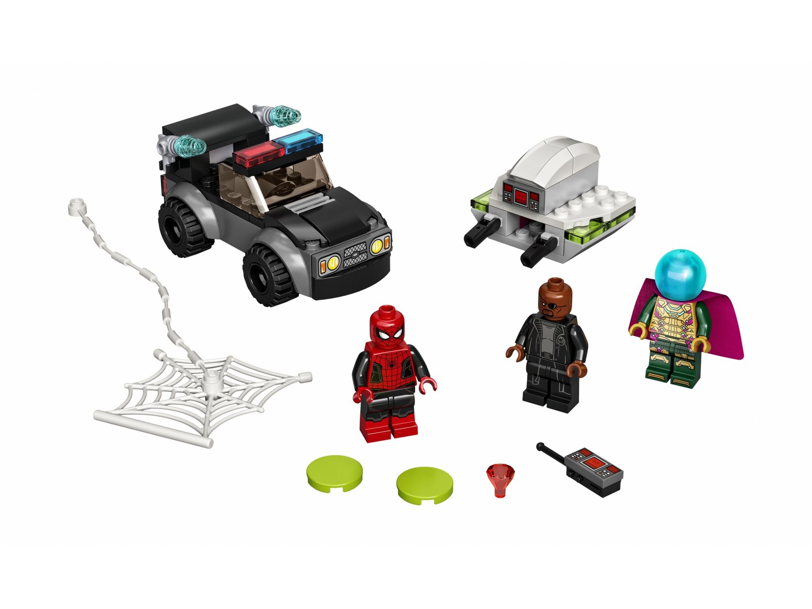 LEGO 76184 Spider-Man kontra Mysterio i jego dron
