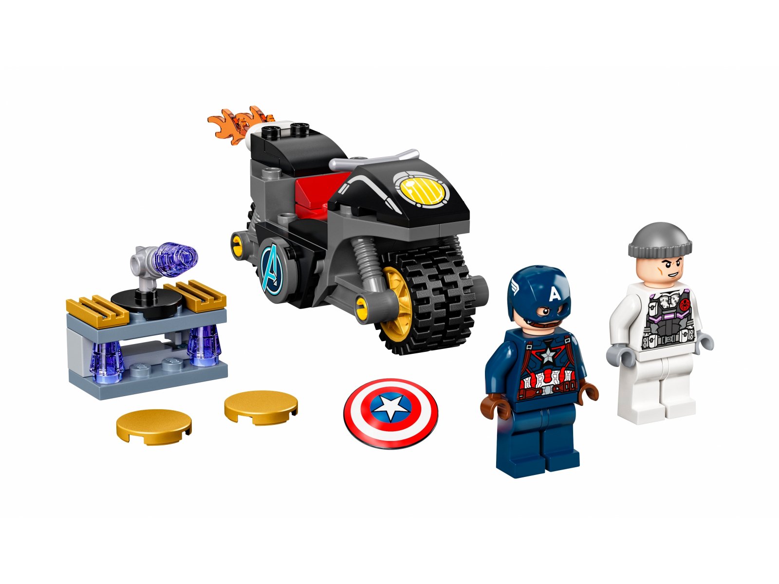 LEGO 76189 Kapitan Ameryka i pojedynek z Hydrą