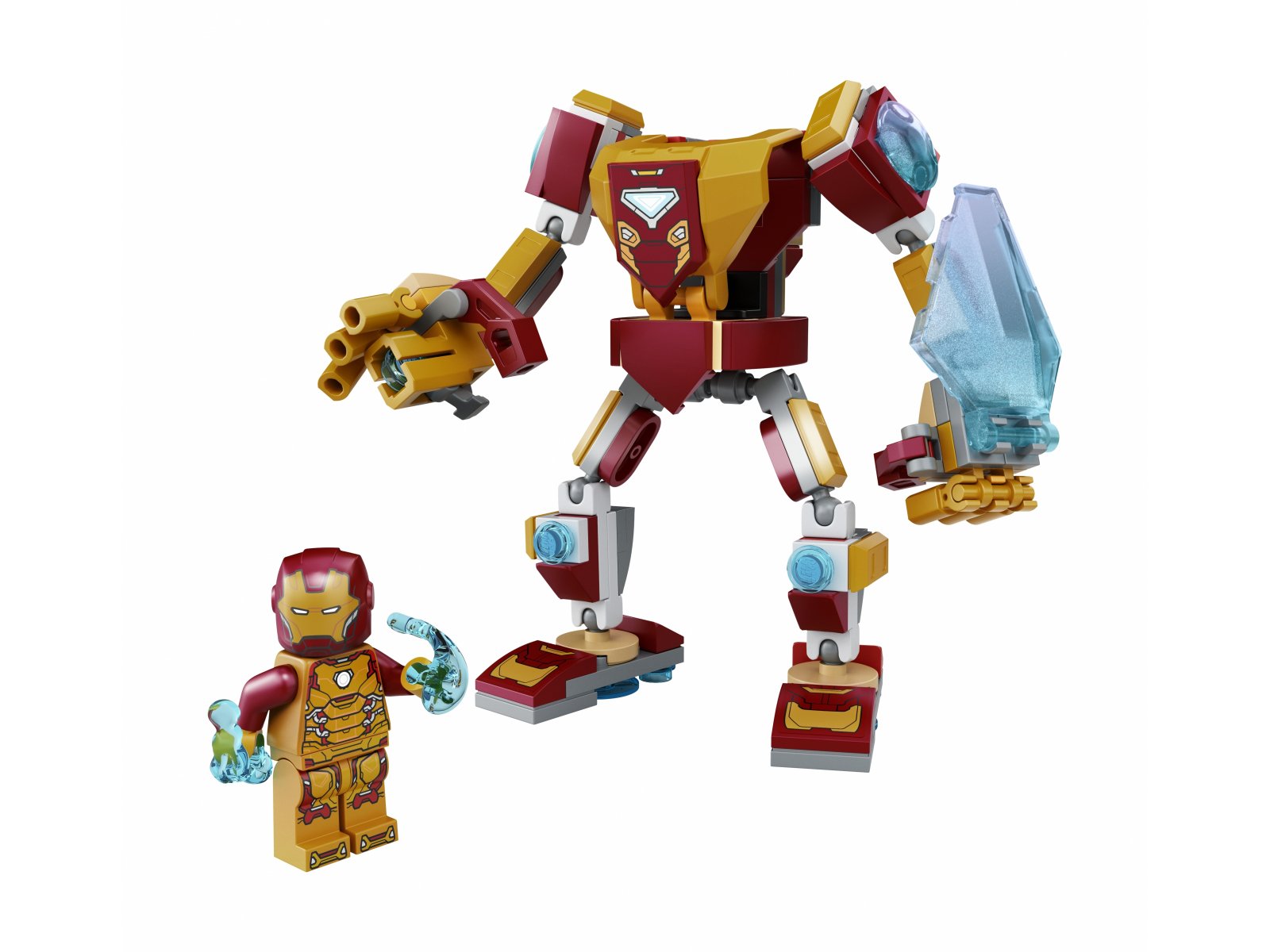 LEGO 76203 Mechaniczna zbroja Iron Mana
