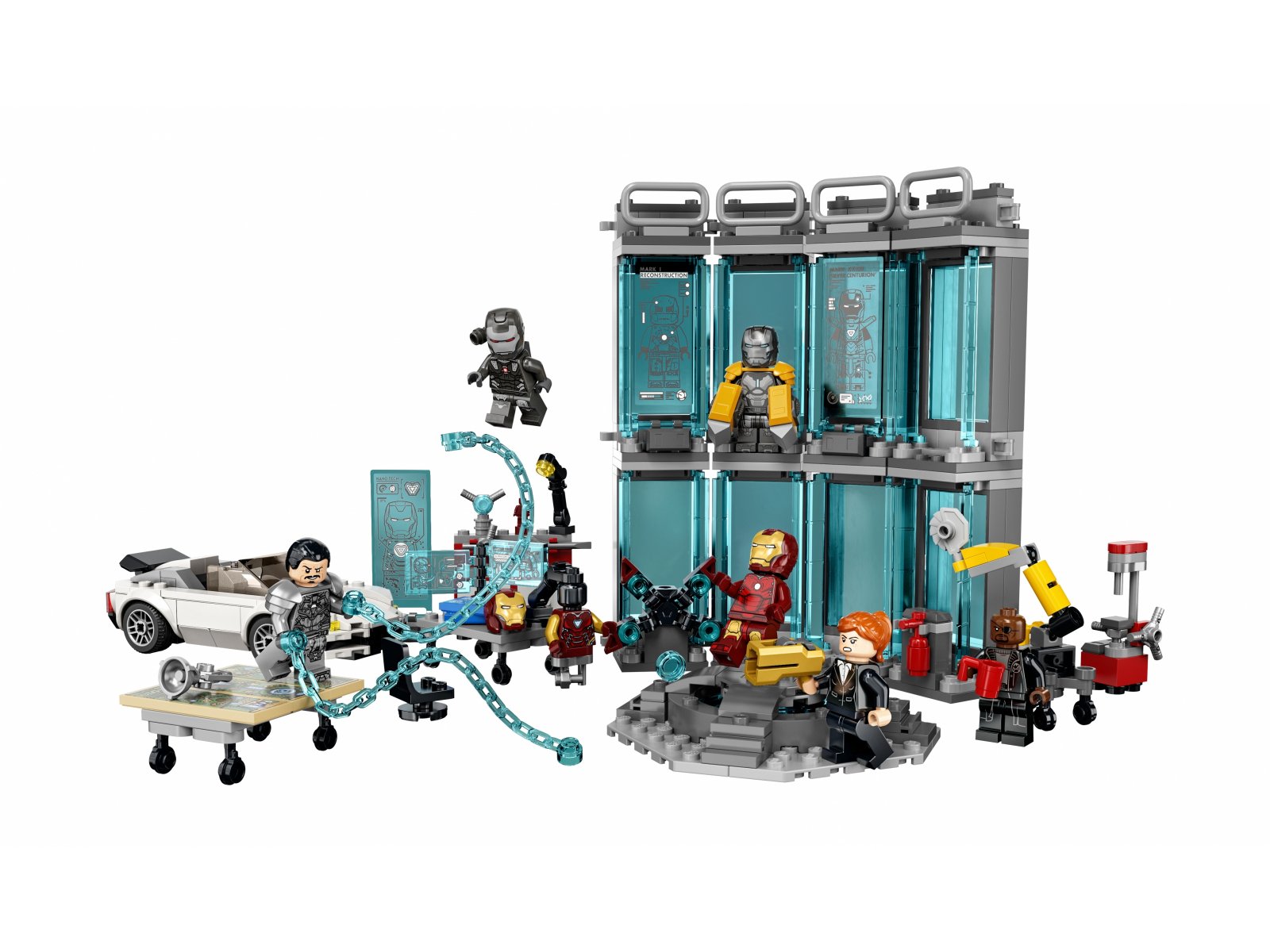 LEGO 76216 Zbrojownia Iron Mana
