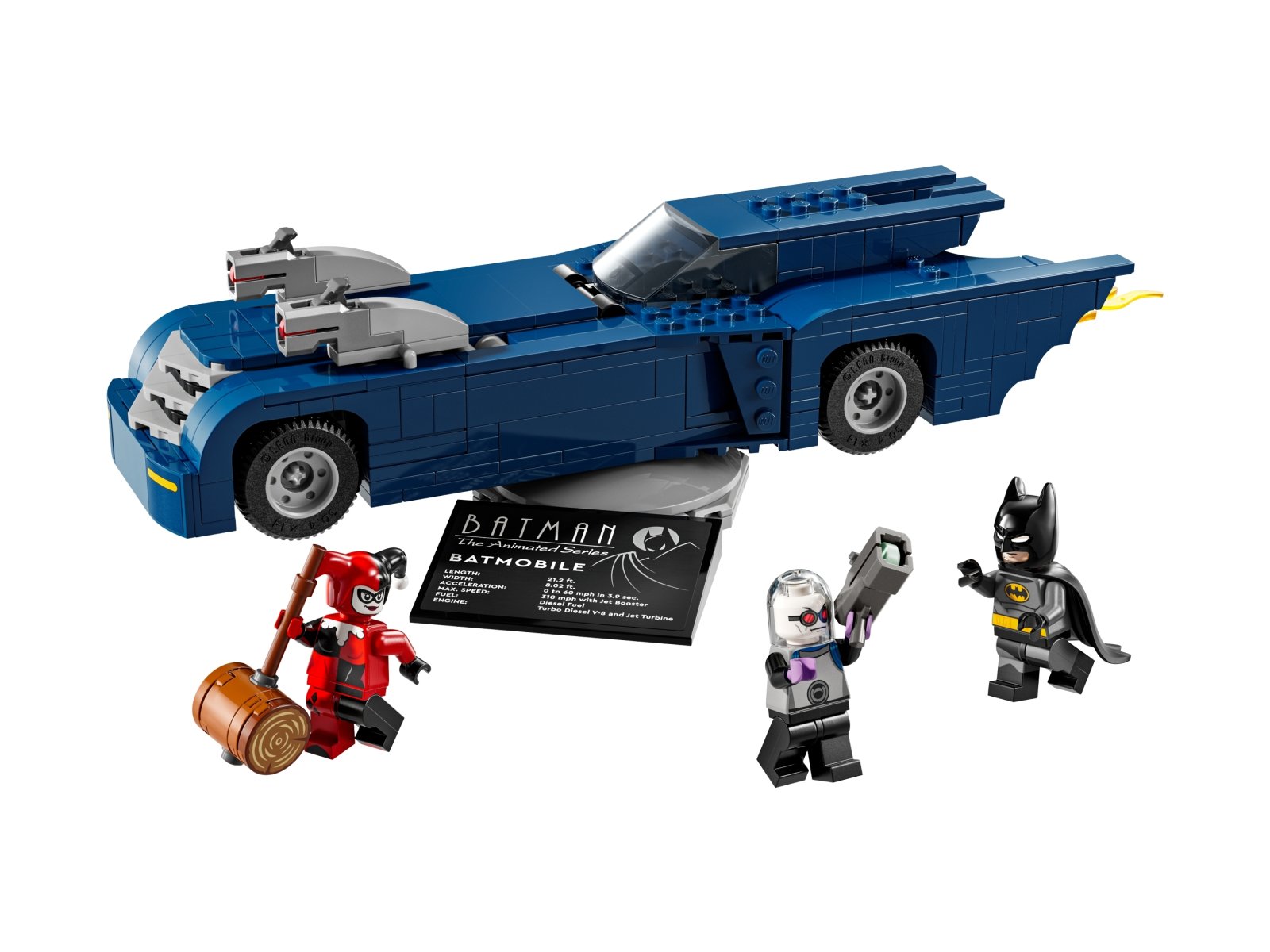 LEGO 76274 DC Batman™ z batmobilem kontra Harley Quinn™ i Mr. Freeze™