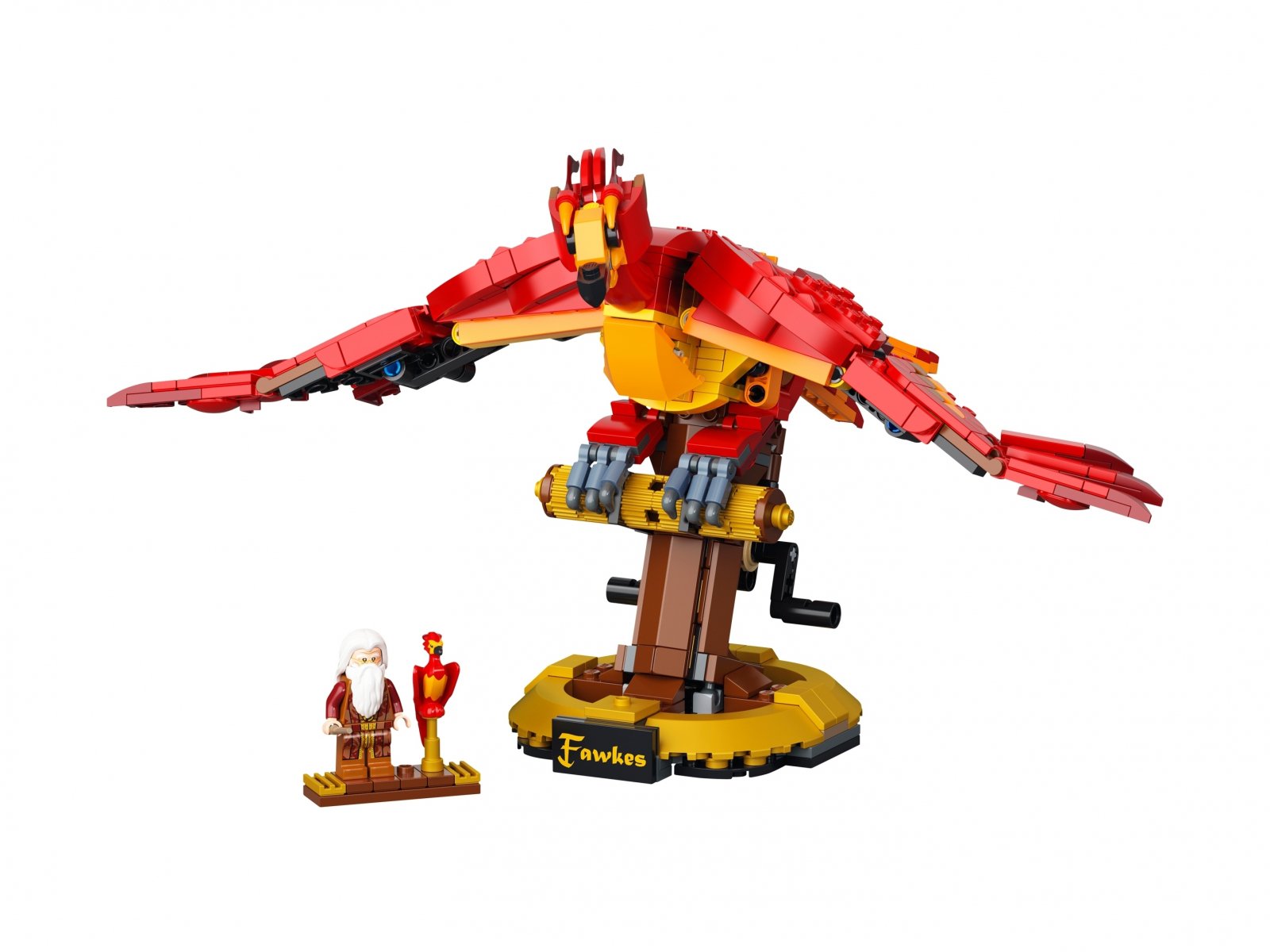 LEGO 76394 Fawkes, feniks Dumbledore'a